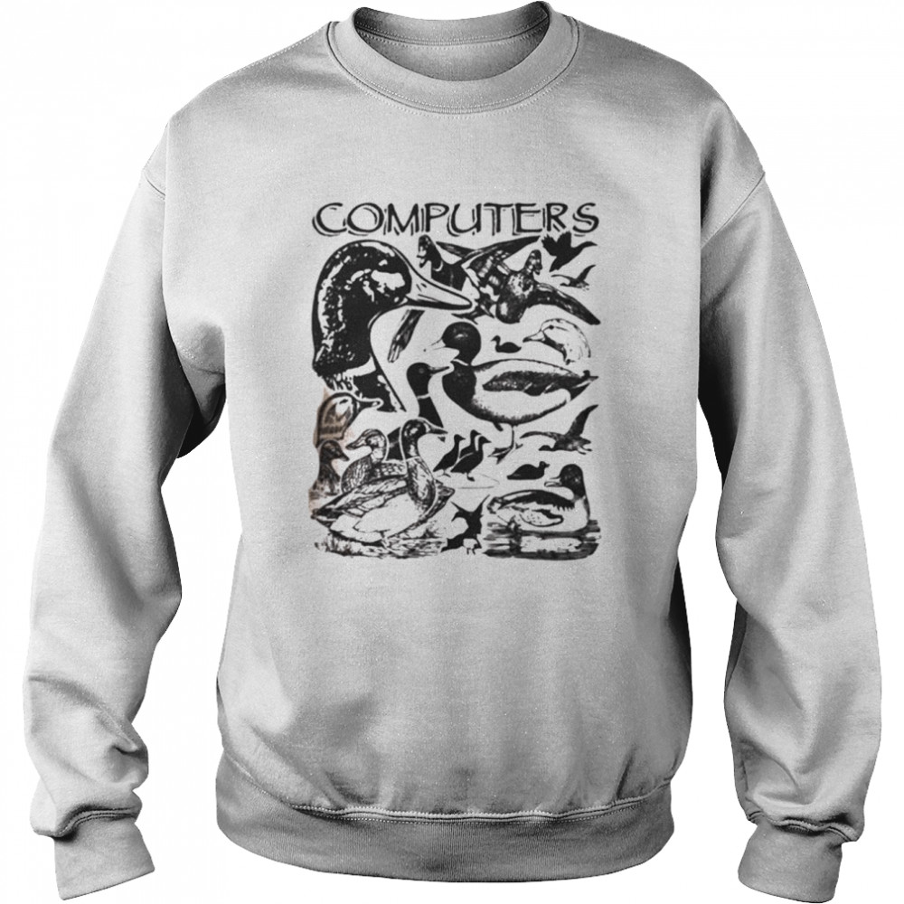 Computers duck  Unisex Sweatshirt