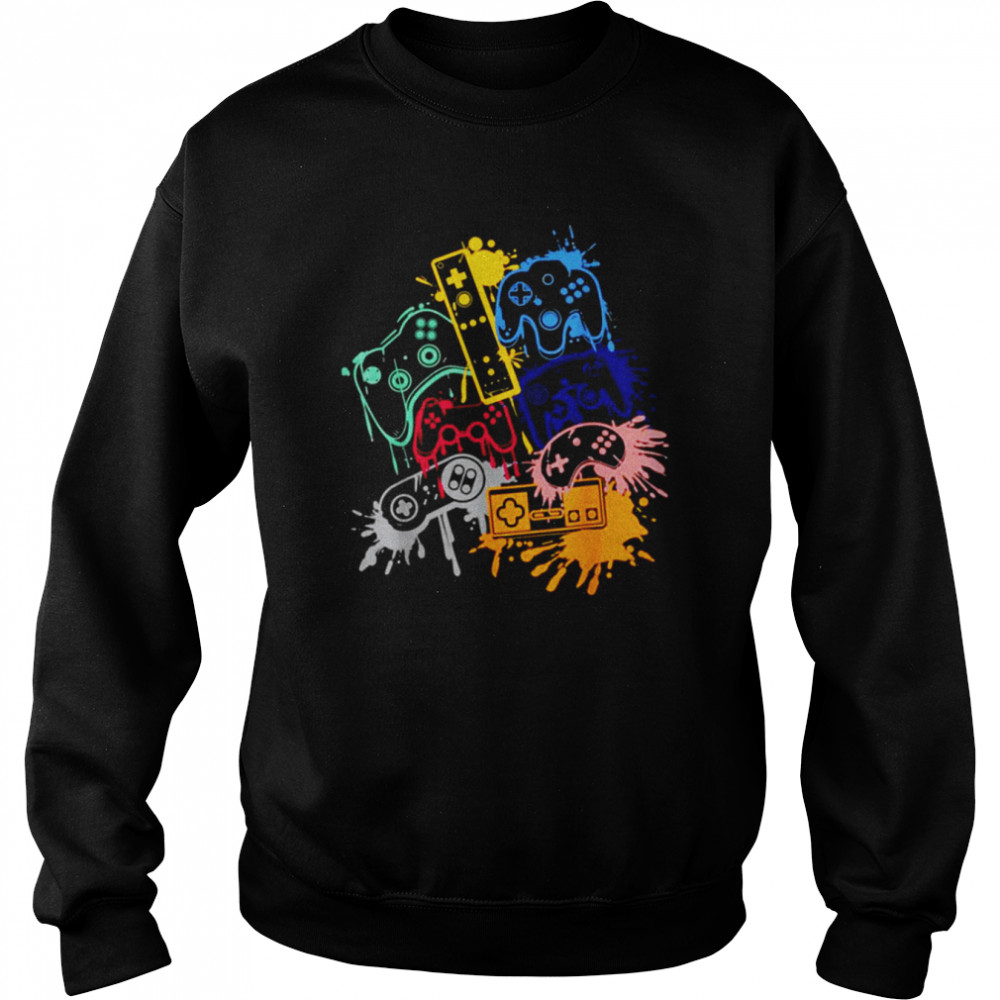 Control All The Things Video Game Controller  Unisex Sweatshirt