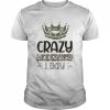 Crazy Moderator Lady Shirt Classic Men's T-shirt