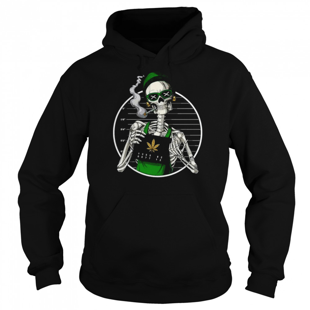 Criminal Skeleton Shirts Unisex Hoodie