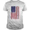 Cybersecurity USA Flag Distressed  Classic Men's T-shirt