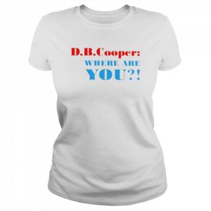 D.B.Cooper where are you  Classic Women's T-shirt