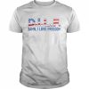 DILF damn I love freedom Independence Day  Classic Men's T-shirt