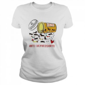 Dachshund happy pills anti depressants  Classic Women's T-shirt