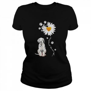 Dalmatian Daisy flower You are my sunshine  Classic Women's T-shirt