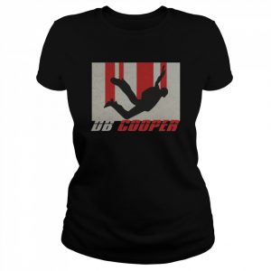 Db Cooper Air Plane Skydiving Parachute Vintage  Classic Women's T-shirt