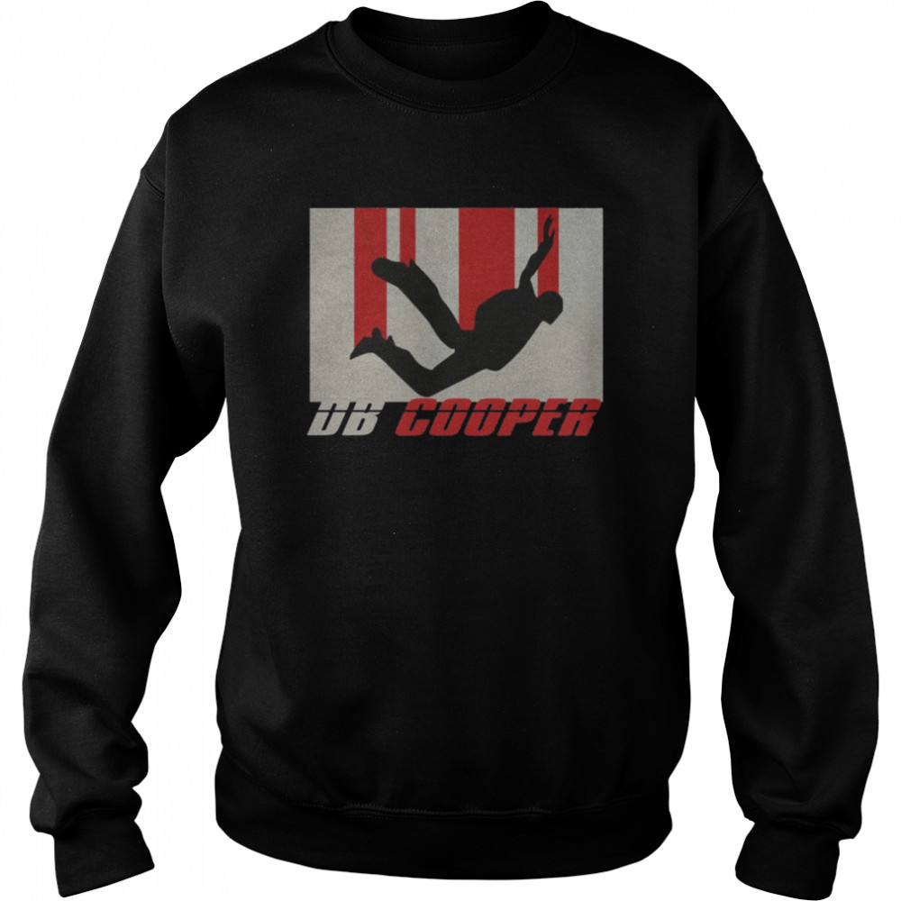 Db Cooper Air Plane Skydiving Parachute Vintage  Unisex Sweatshirt