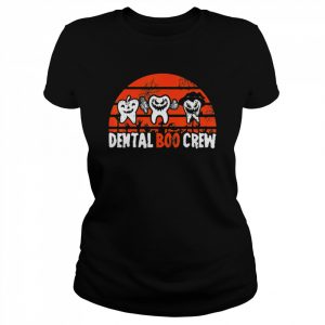 Dental Boo Crew Dentist Halloween Shirt Classic Women's T-shirt