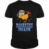 Diabetes Messed With The Wrong Chick Shirt Classic Men's T-shirt