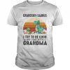 Dinosaurs Grandson-Saurus I try to be good but I take after Grandma vintage  Classic Men's T-shirt