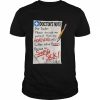 Doctor note dear teacher please excuse my patient from any homework  Classic Men's T-shirt