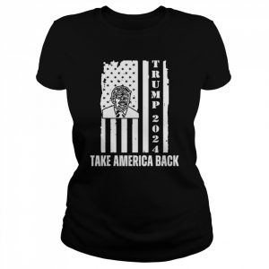 Donald Trump 2024 Take America Back Election Patriotic T-Shirt Classic Women's T-shirt