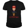 Donald Trump 2024 let’s maga again  Classic Men's T-shirt