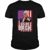 Donald Trump Glasses 2024 I’ll be back American flag  Classic Men's T-shirt