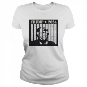 Donald Trump In Jail 2024 Shirt Classic Women's T-shirt