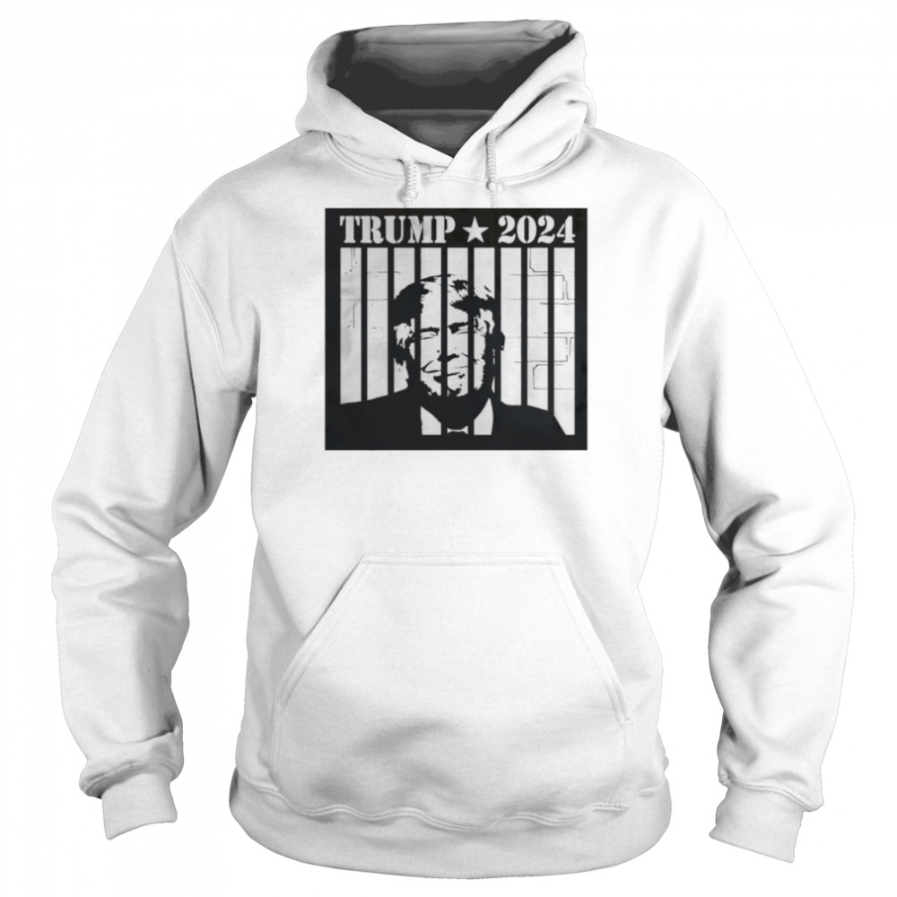 Donald Trump In Jail 2024 Shirt Unisex Hoodie