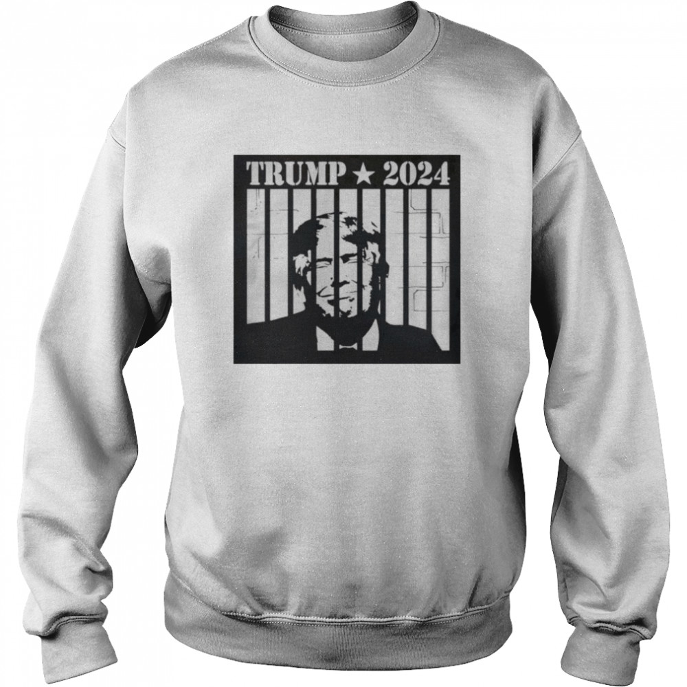 Donald Trump In Jail 2024 Shirt Unisex Sweatshirt