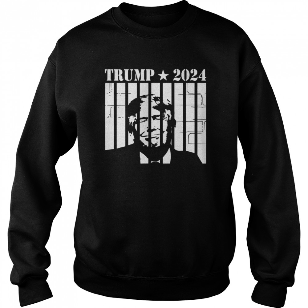 Donald Trump in Jail 2024 Shirt Unisex Sweatshirt