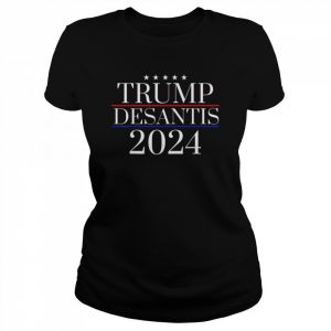 Donald Trump ron desantis 2024 president campaign election  Classic Women's T-shirt