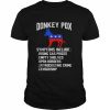 Donkey Pox Conservative Republican Anti Biden Donkeypox Shirt Classic Men's T-shirt