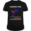 Donkey Pox The Disease Destroying America – Usa Flag Shirt Classic Men's T-shirt