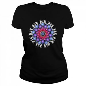 Dot Mandala International Dot Day Geometry Art Good Vibe Shirt Classic Women's T-shirt