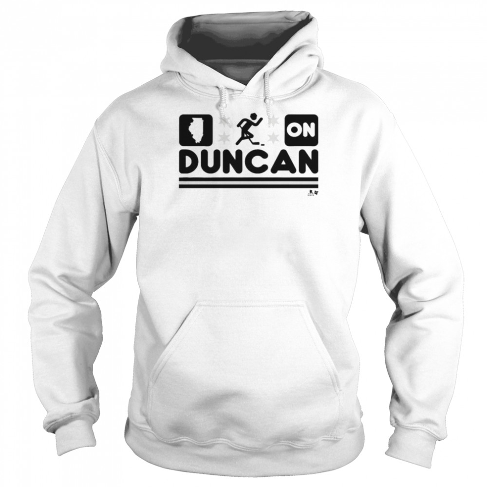 Duncan Keith Chicago Runs On Duncan T- Unisex Hoodie