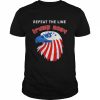 Eagle Repeat The Line Trump 2024 T-Shirt Classic Men's T-shirt