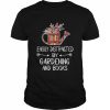 Easily distracted by Gardening and Books  Classic Men's T-shirt