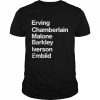 Erving Chamberlain Malone Barley Iverson Embiid T-Shirt Classic Men's T-shirt