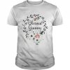 Floral Wreath Heart Mother’s Day Blessed Granny Shirt Classic Men's T-shirt