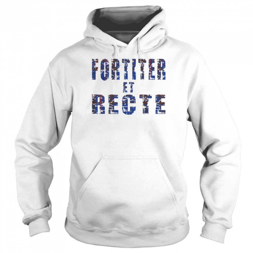 Fortiter et Recte Unisex Hoodie