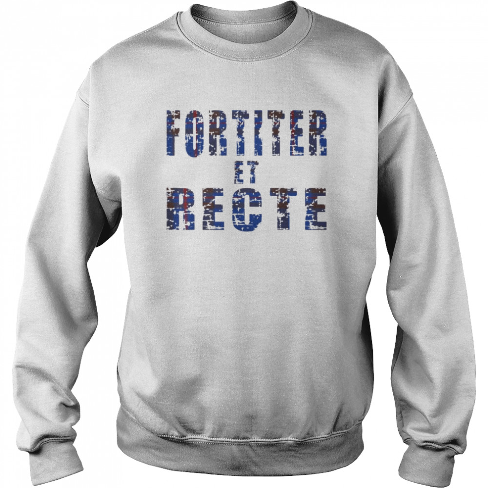 Fortiter et Recte Unisex Sweatshirt