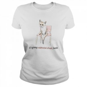 Fox Existential Dread It’S Giving Existential Dread Bestie Vintage TShirt Classic Women's T-shirt