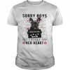 French Bulldog Sorry Boys I Stole Her Heart Shirt Classic Men's T-shirt