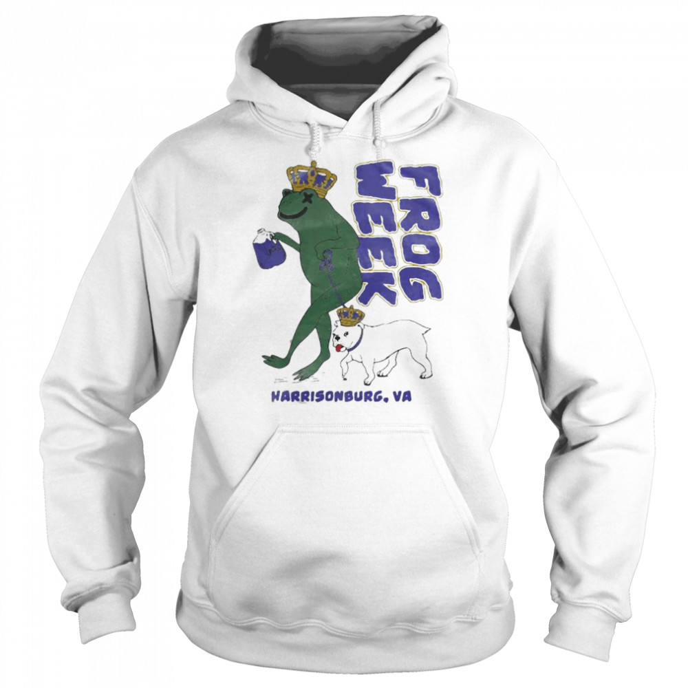 Frog Week Harrisonburg Va Shirt Unisex Hoodie