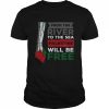 From The River To The Sea Palestine Will Be Free Shirt Classic Men's T-shirt