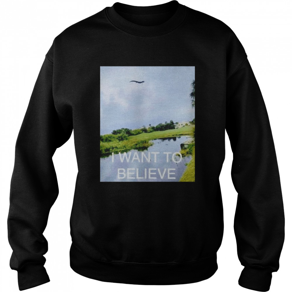 Gators Daily I Want To Believe  Unisex Sweatshirt