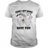 Ghouls Just Wanna Have Fun Fall Spooky Season Pumpkin Halloween  Classic Men's T-shirt