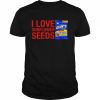 Giants Snacks I Love Sunflower Seeds Shirt Classic Men's T-shirt