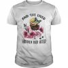 Girl And Gardening Girl Love Butterfly Shirt Classic Men's T-shirt