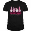 Gnome Support Squad Breast Cancer Awareness T-Shirt Classic Men's T-shirt