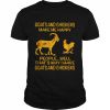 Goats and chickens make me happy people well that’s why I have goats and chickens  Classic Men's T-shirt