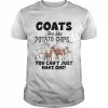 Goats are like Potato Chips You can’t just have one 2022  Classic Men's T-shirt