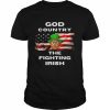 God Country The Fighting Irish American flag  Classic Men's T-shirt