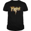 Gold Logo Fight Band  Classic Men's T-shirt