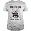 Golden Retriever Sorry Boys I Stole Her Heart Shirt Classic Men's T-shirt