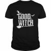 Good Witch Witch Broomstick Spooky Good Witch Souvenir  Classic Men's T-shirt