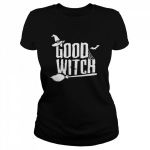 Good Witch Witch Broomstick Spooky Good Witch Souvenir  Classic Women's T-shirt