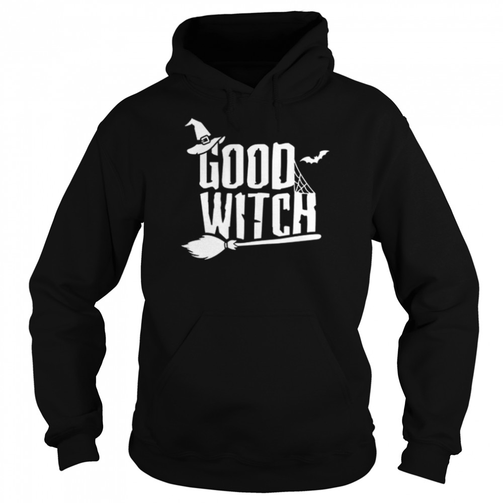 Good Witch Witch Broomstick Spooky Good Witch Souvenir  Unisex Hoodie